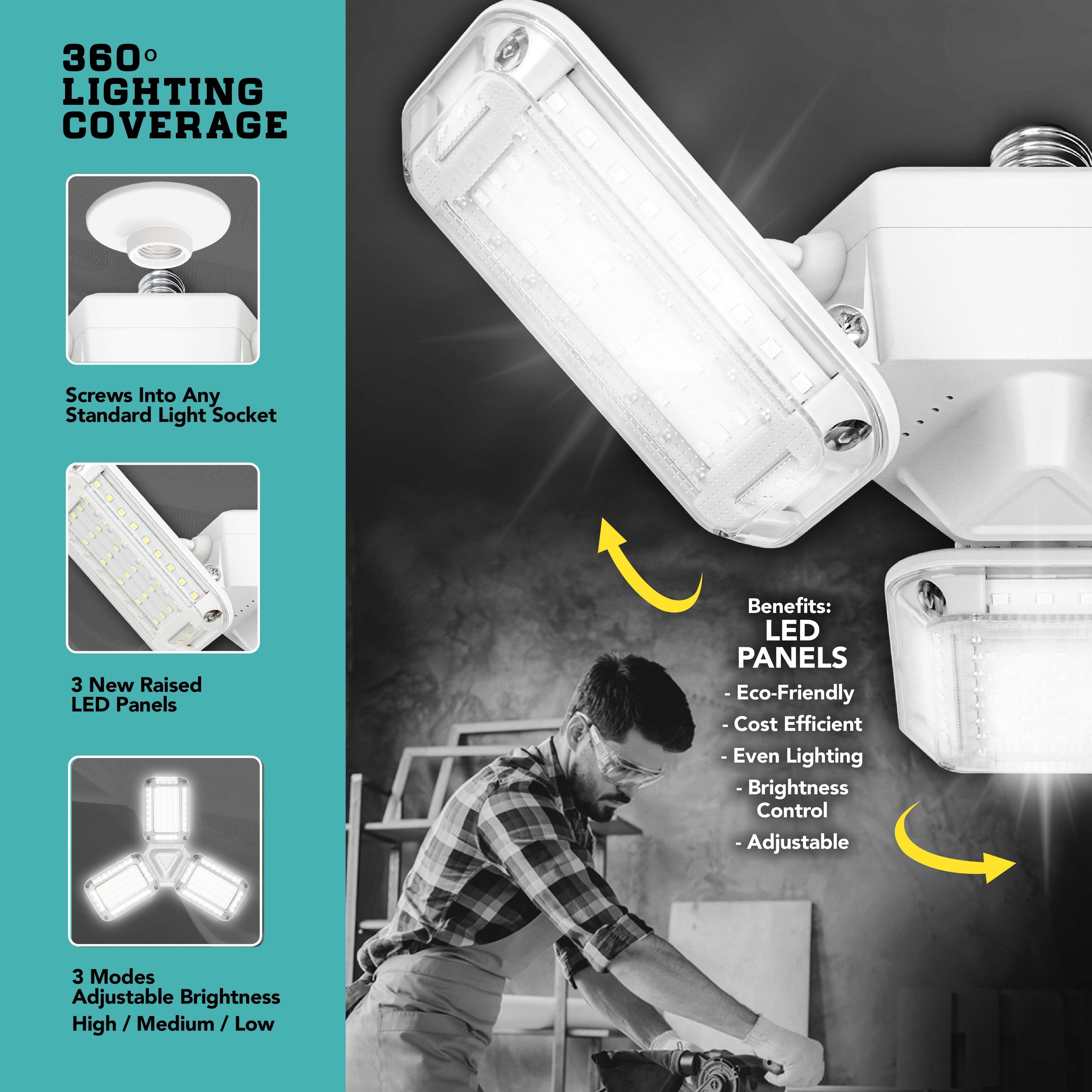 TriBurst Shoplight 4000 Lumens