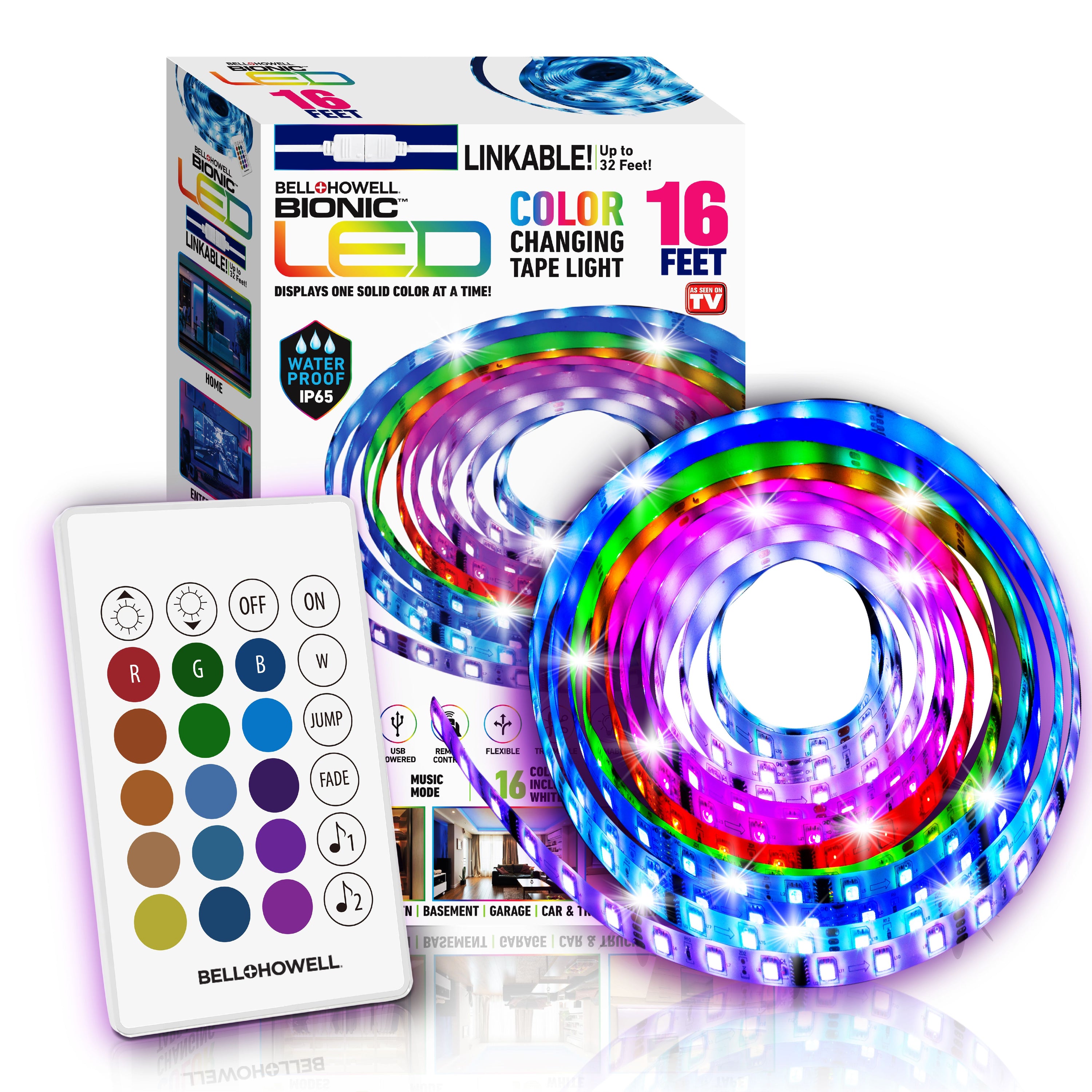 Color Changing LED Tape Light