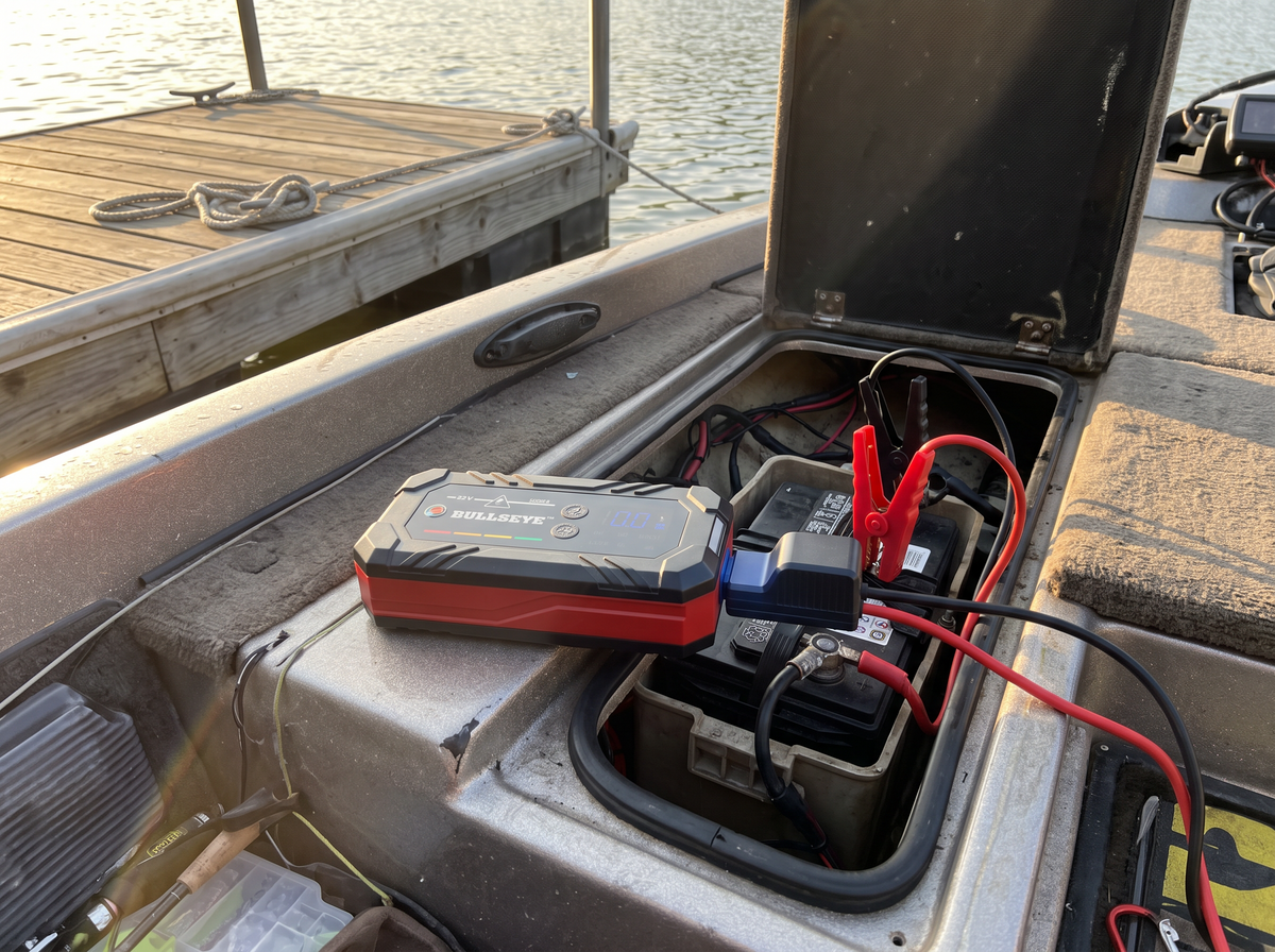 Revive a dead marine battery right at the dock