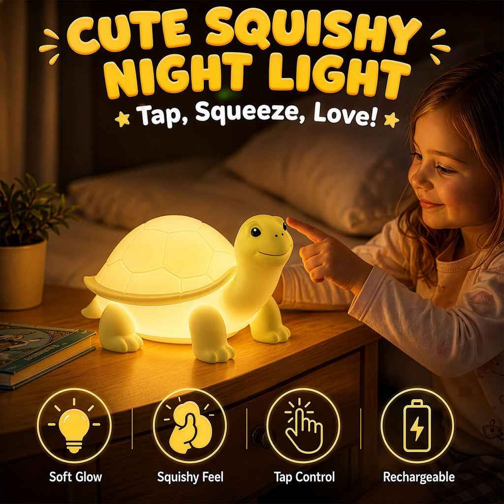 Squishy Turtle Lamp