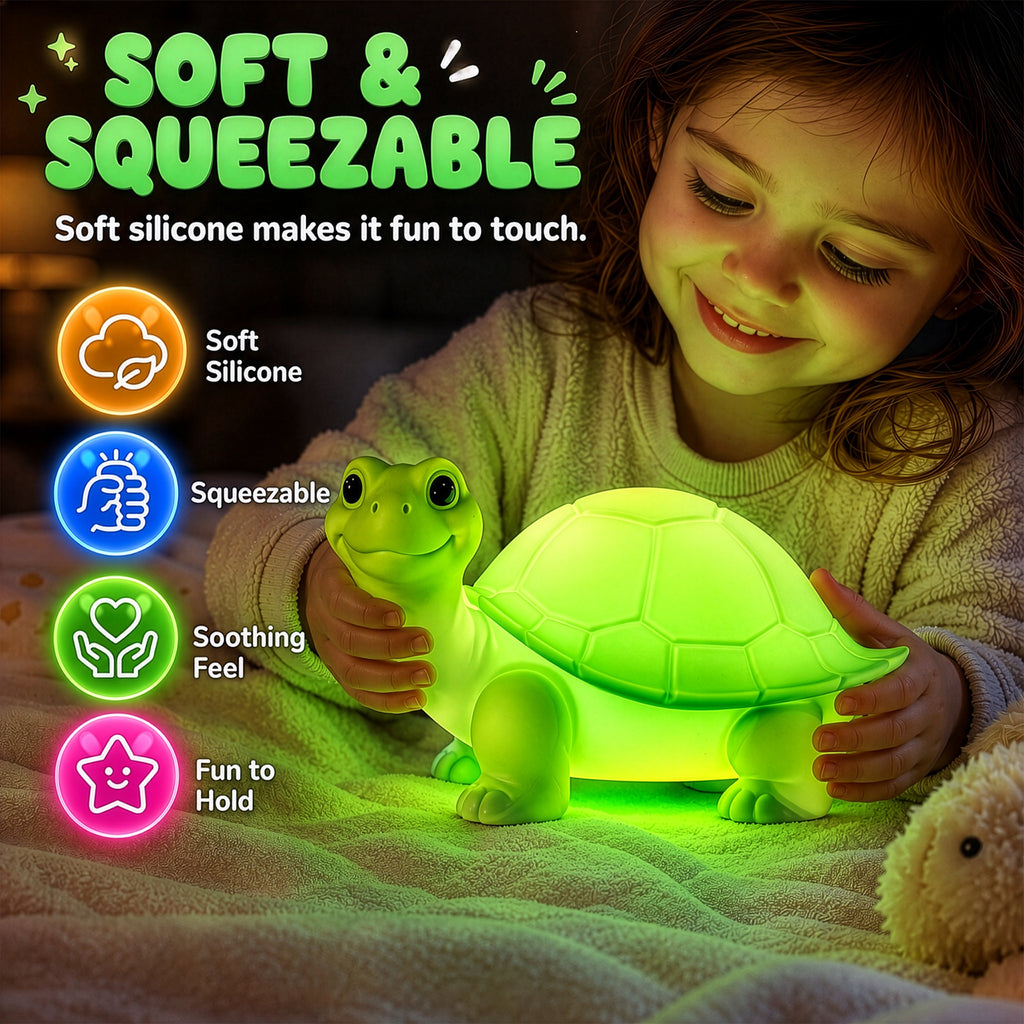 Squishy Turtle Lamp