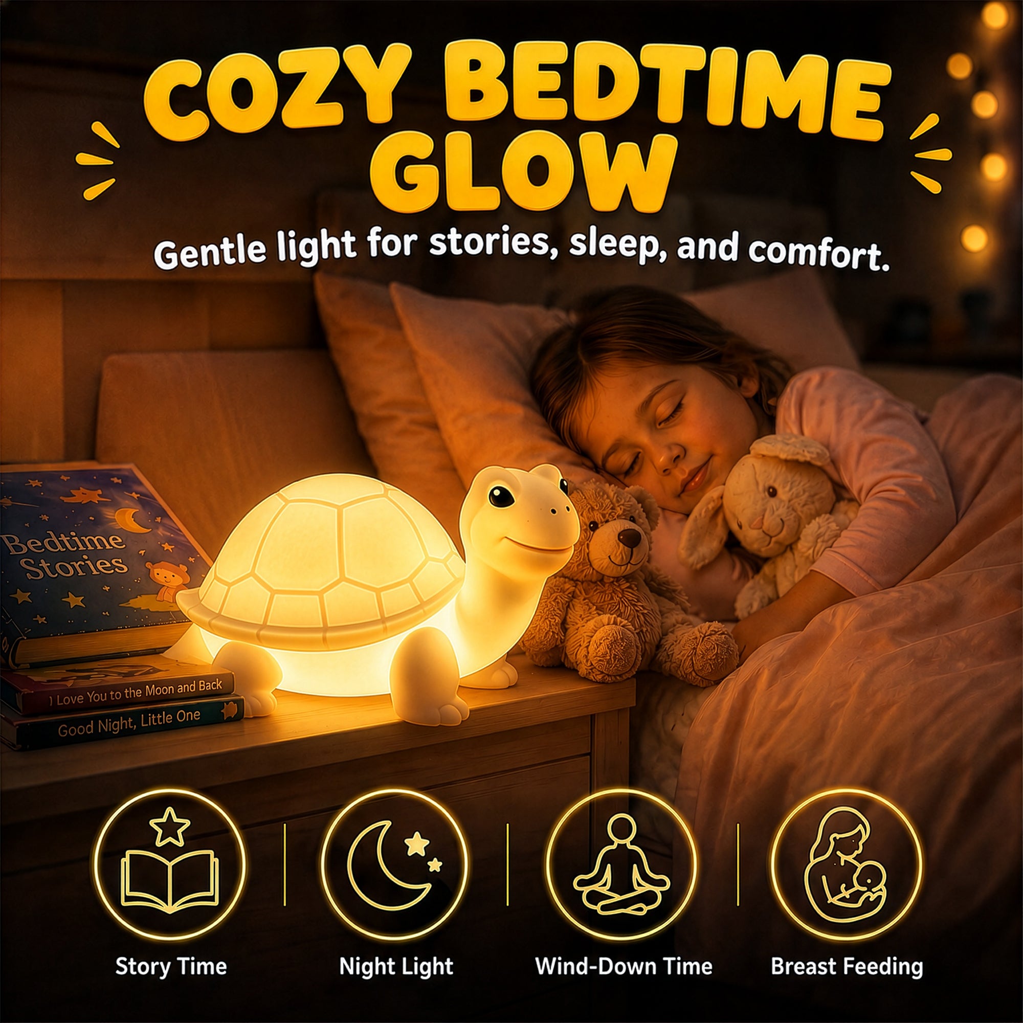 Squishy Turtle Lamp