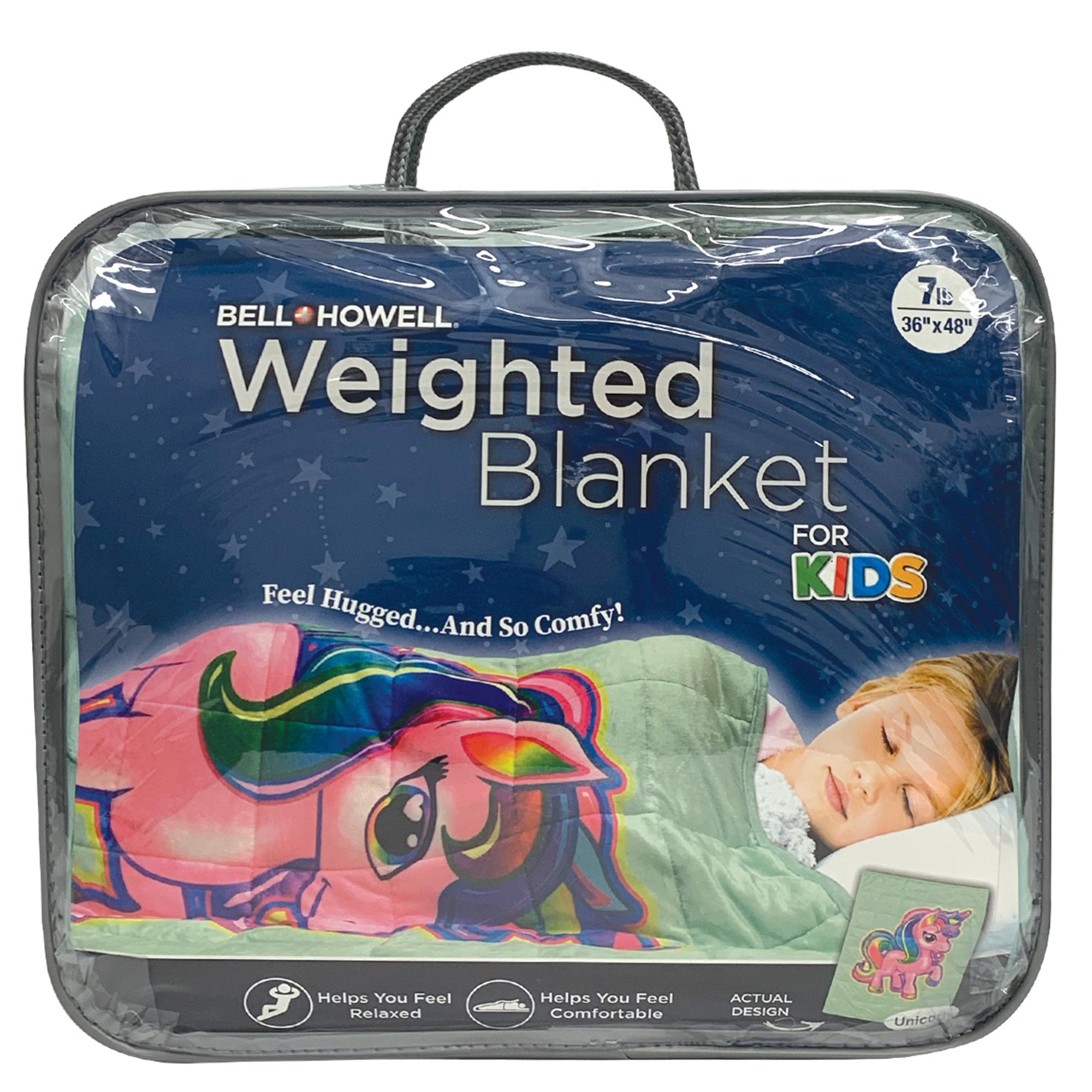 Bell + Howell Kids 7LB Weighted Blanket: A Soothing Embrace for Restful Sleep