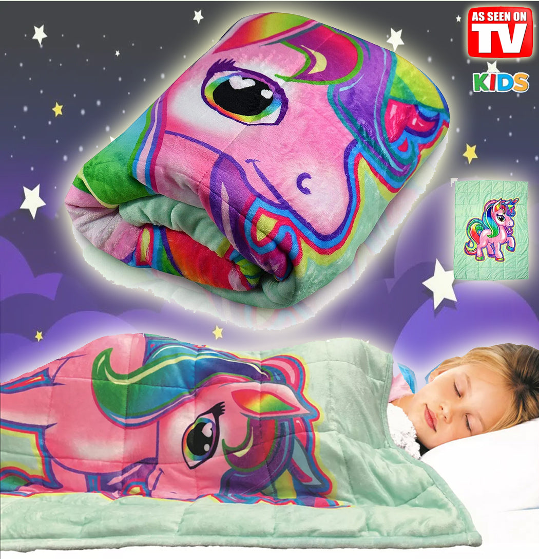 Bell + Howell Kids 7LB Weighted Blanket: A Soothing Embrace for Restful Sleep