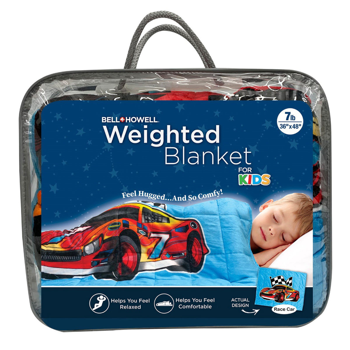 Bell + Howell Kids 7LB Weighted Blanket: A Soothing Embrace for Restful Sleep