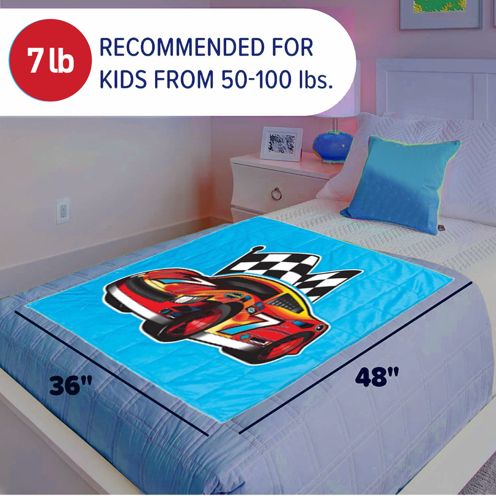 Bell + Howell Kids 7LB Weighted Blanket: A Soothing Embrace for Restful Sleep
