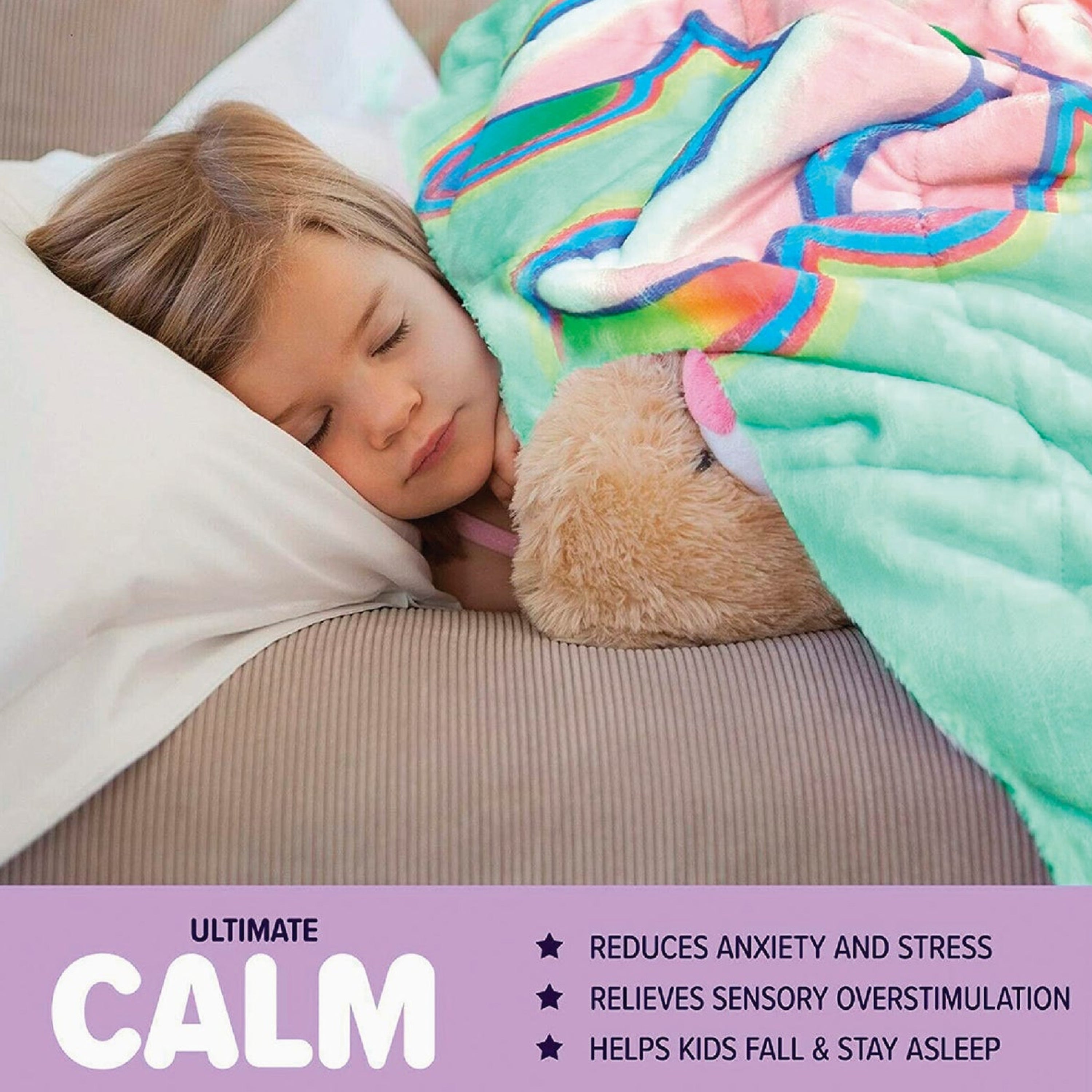 Bell + Howell Kids 7LB Weighted Blanket: A Soothing Embrace for Restful Sleep