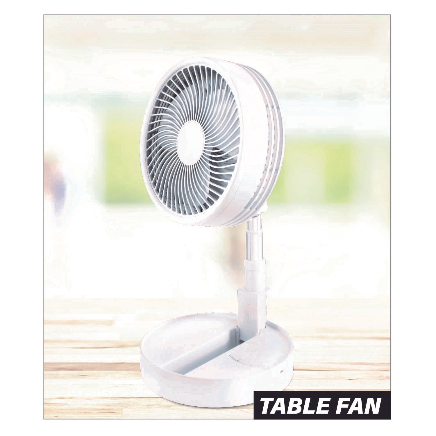 My Foldaway Rechargeable Fan – Bell + Howell