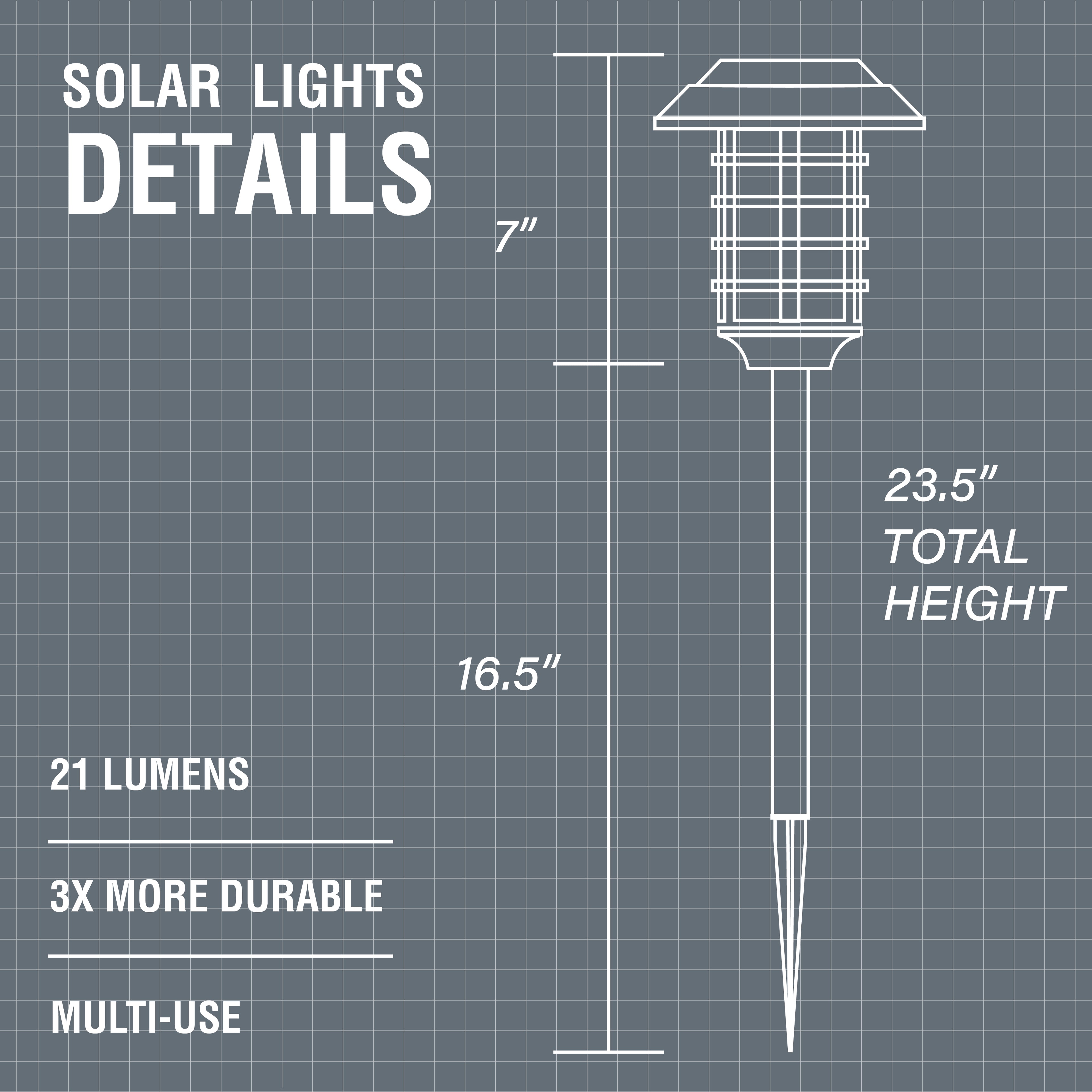 Solar Flame pathway Lights 4 Pack