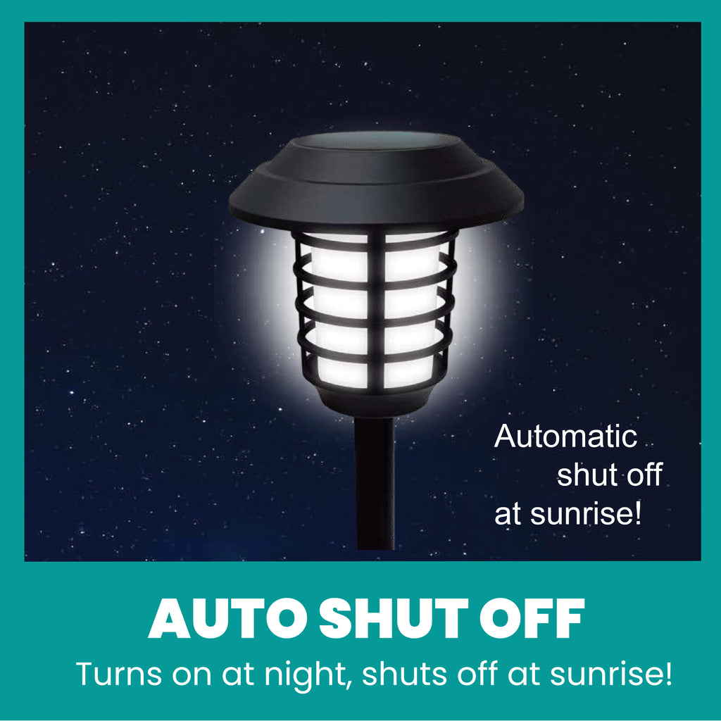 Solar Flame pathway Lights 4 Pack