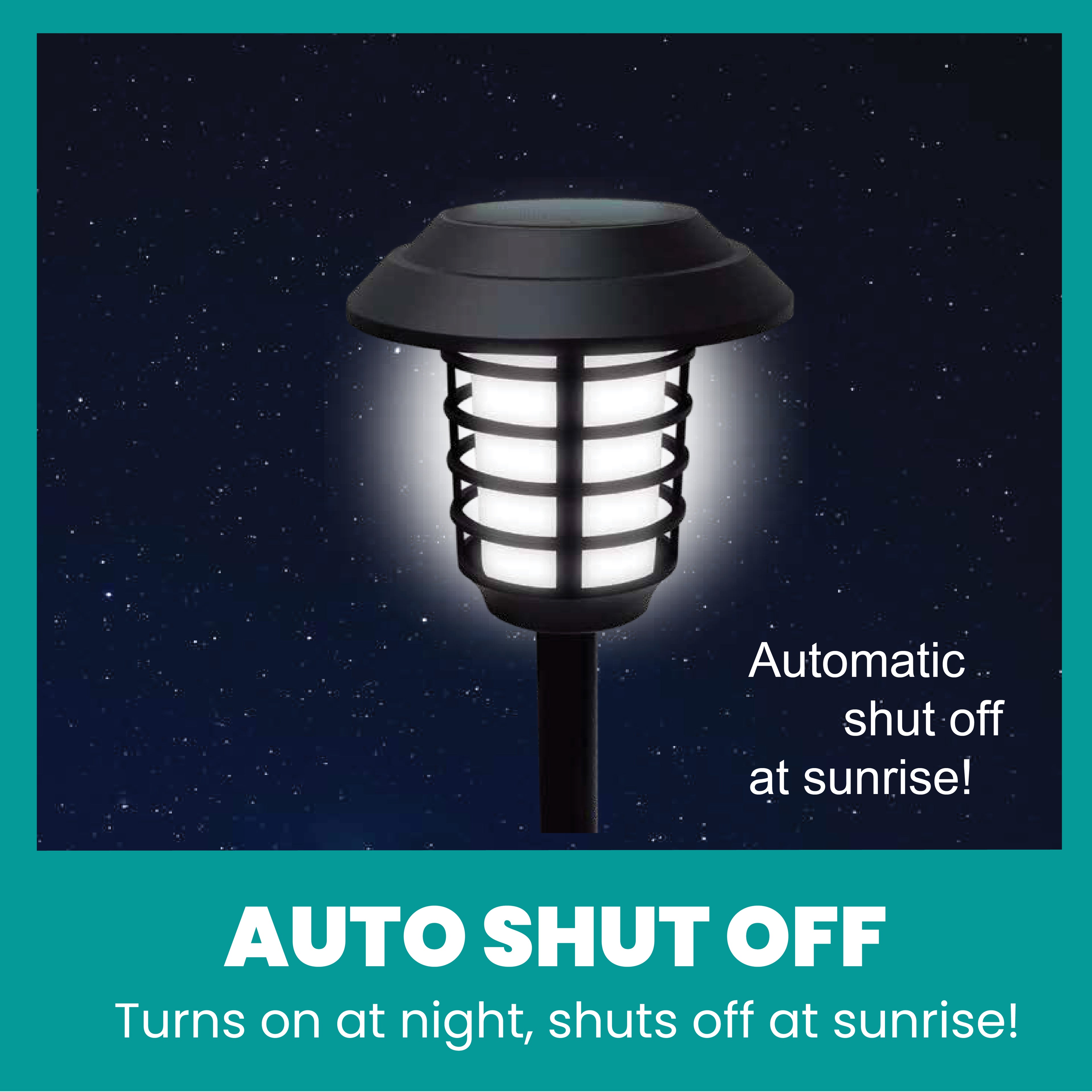 Solar Flame pathway Lights 4 Pack