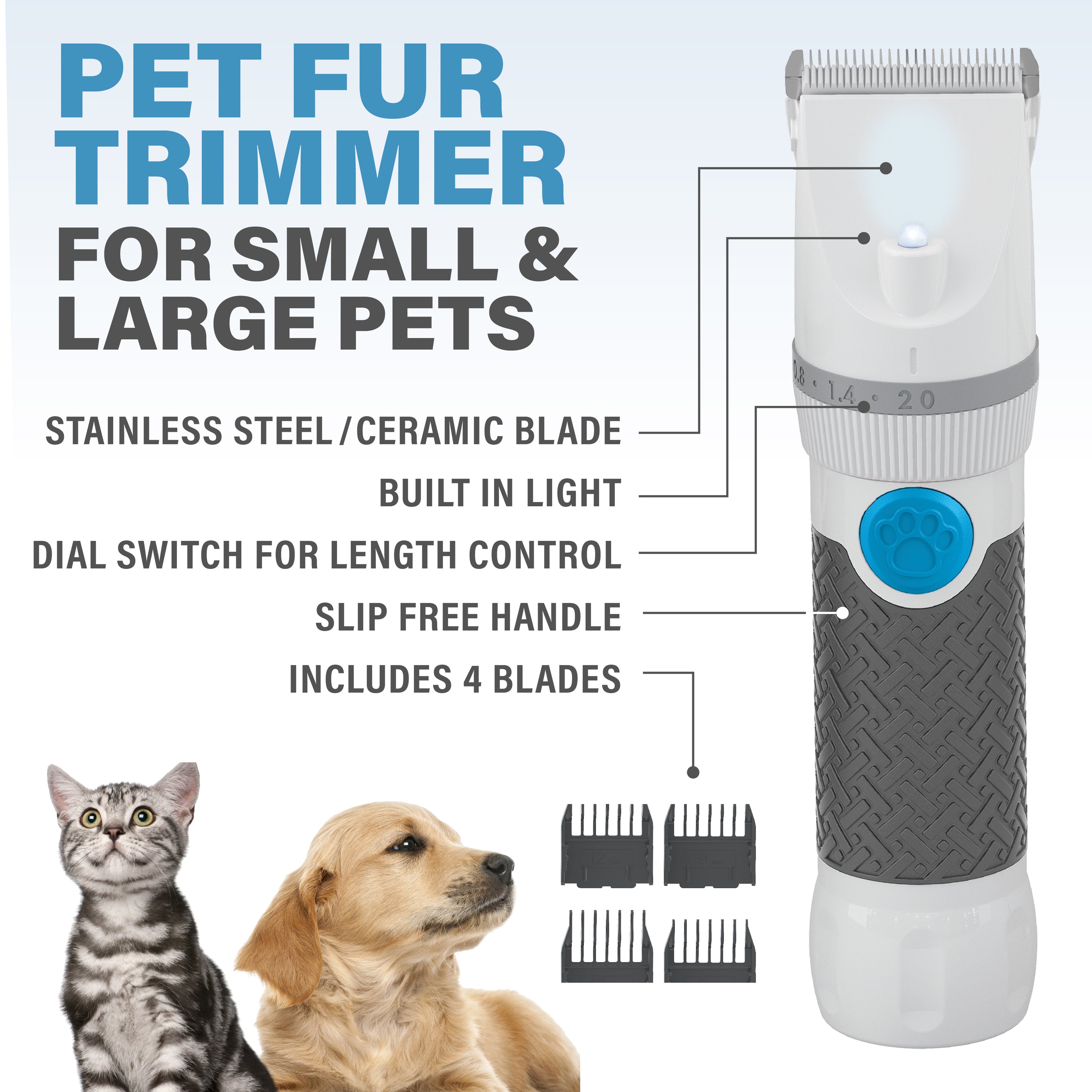 Paw Perfect Rechargeable Hair Trimmer