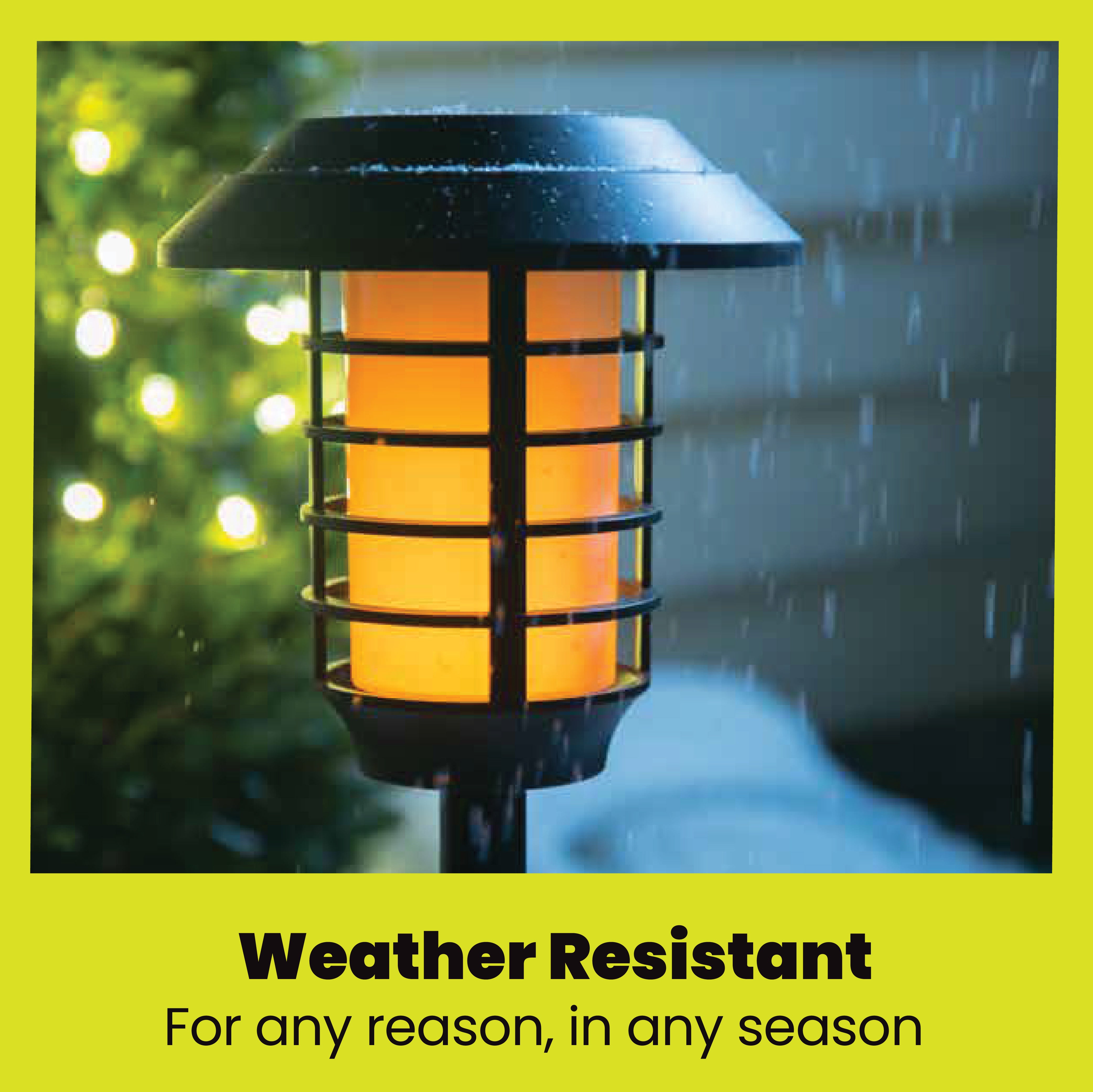 Bell + Howell Smart Solar Pathway Lights with Remote Control- 4 Pack