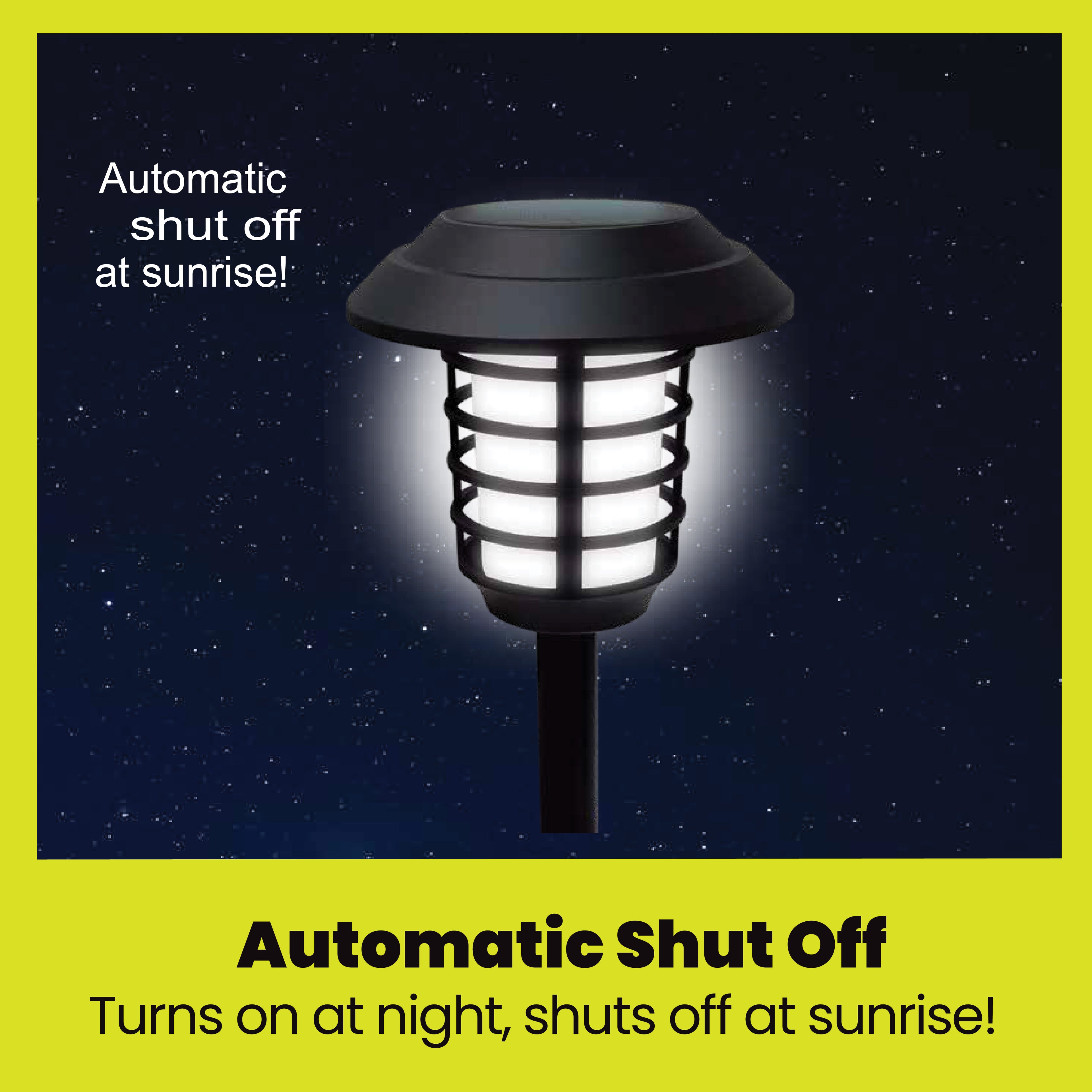 Bell + Howell Smart Solar Pathway Lights with Remote Control- 4 Pack