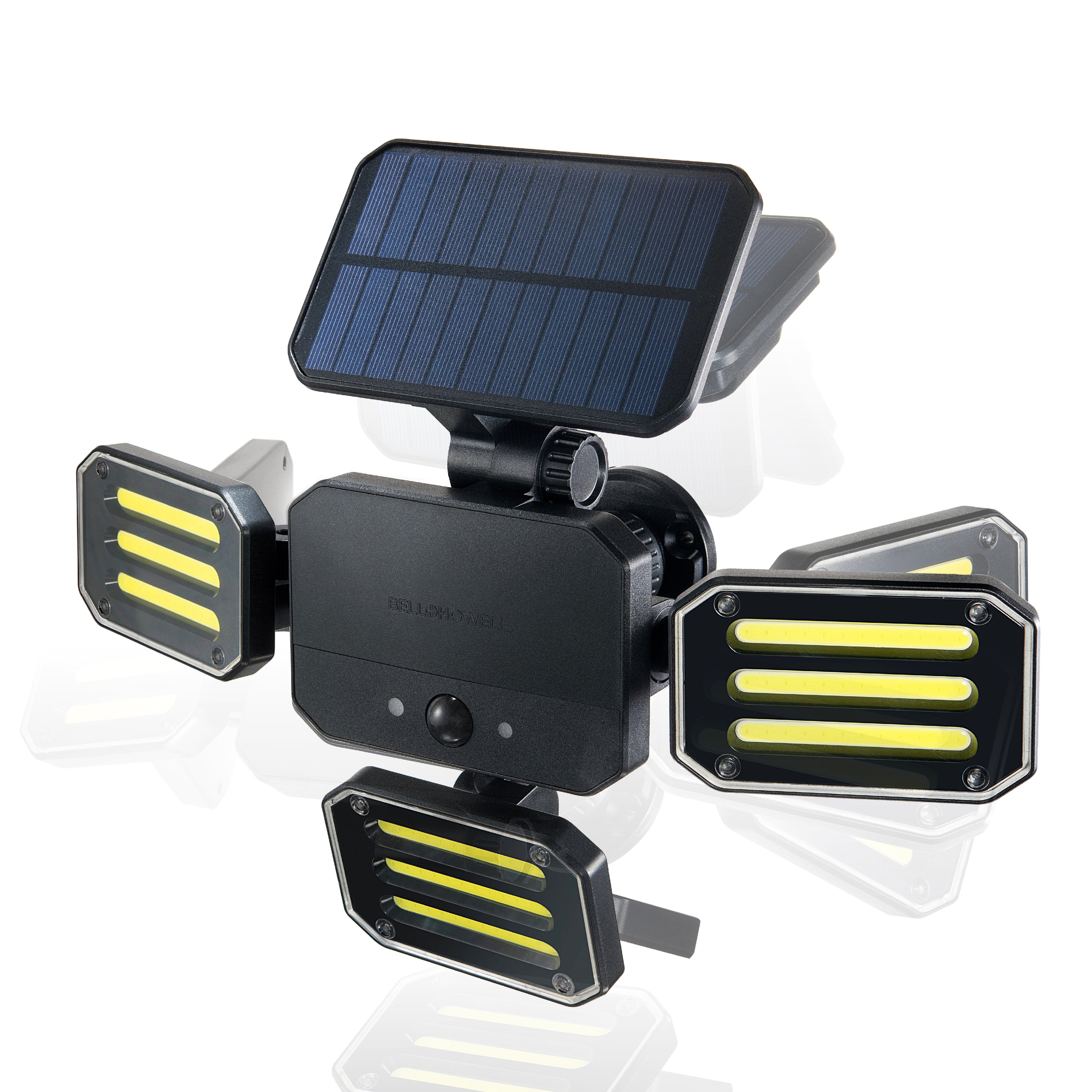 The Original Bell + Howell Bionic Remote Controlled Motion Activated Solar Floodlight