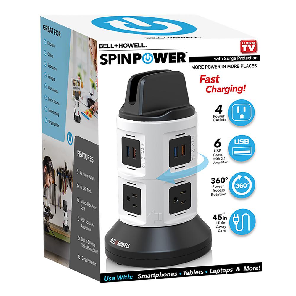 Bell + Howell Spin Power Tower