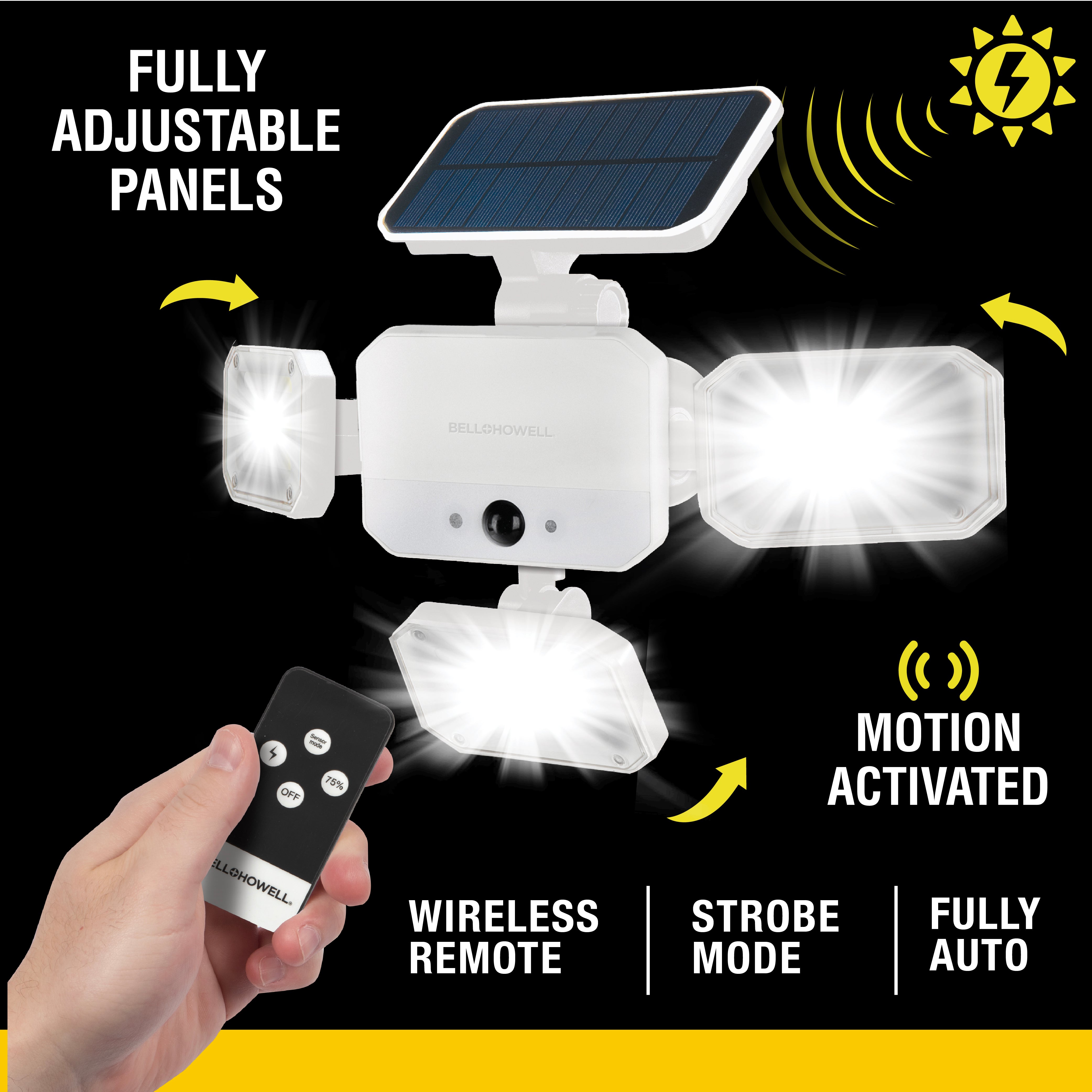 Bionic flood light by deals bell and howell