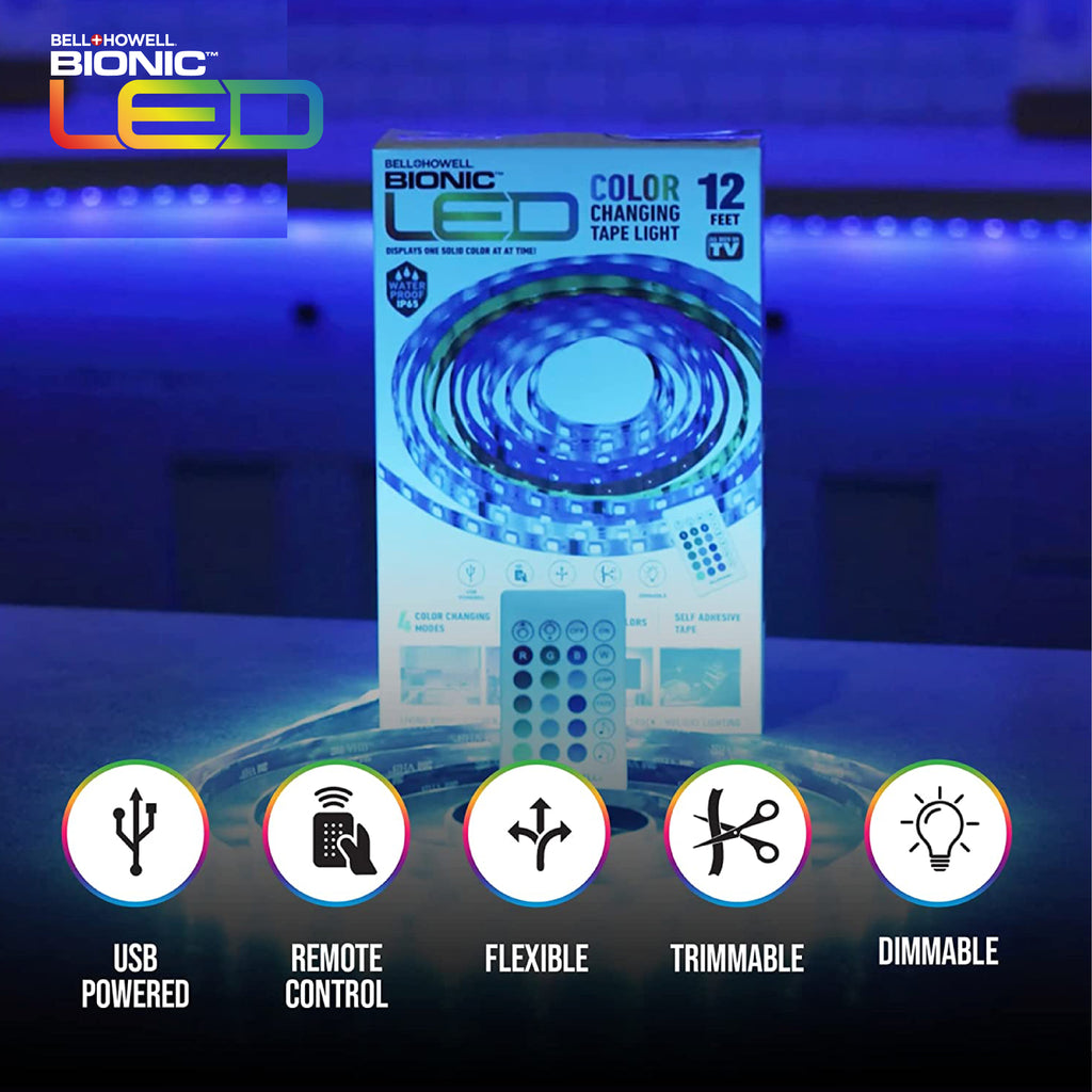 Bell + Howell RGB LED Tape Light