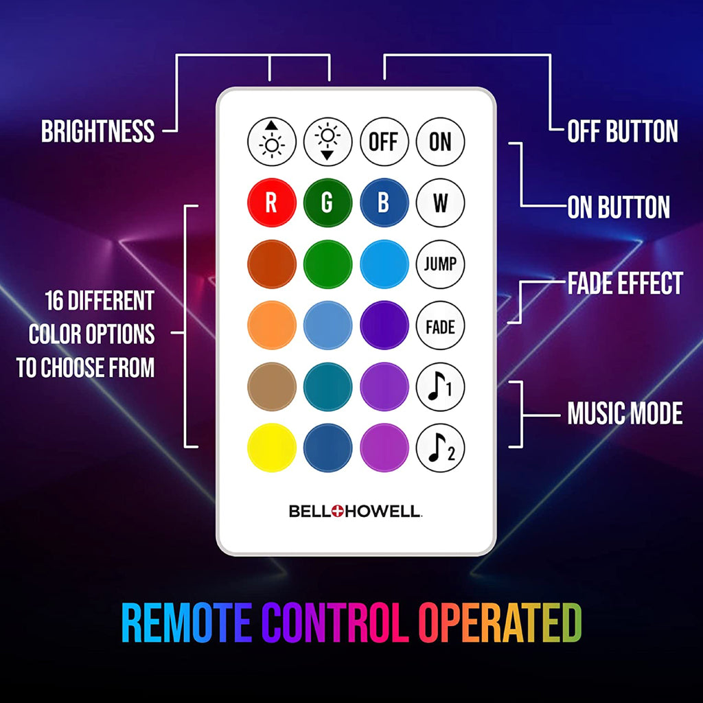 Bell + Howell RGB LED Tape Light