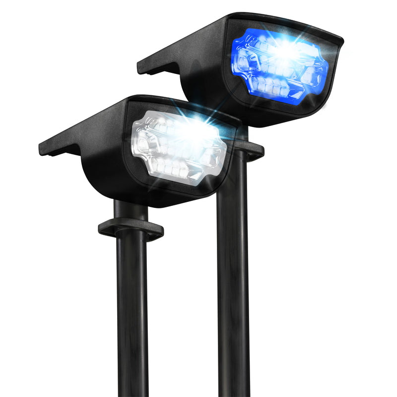 Bell + Howell Bionic Color Burst Solar Powered Spotlight (2 pack)