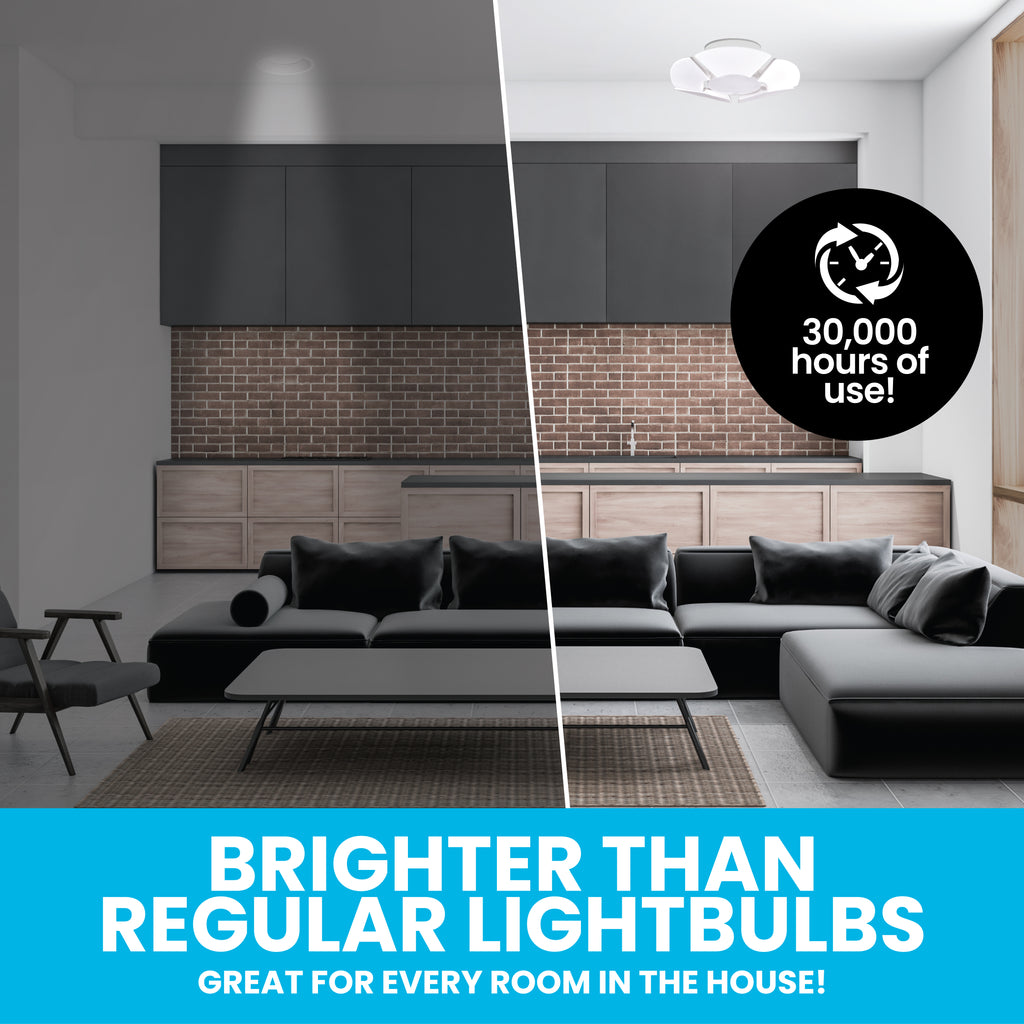 Hexbulb Adjustable 6-Panel Light Bulb - 3000 Lumens