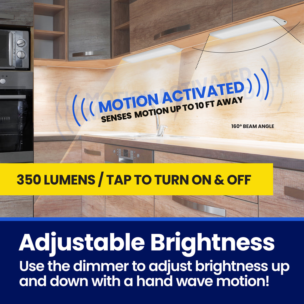 Bell + Howell Bionic 18" Motion Activated Under Cabinet Lights