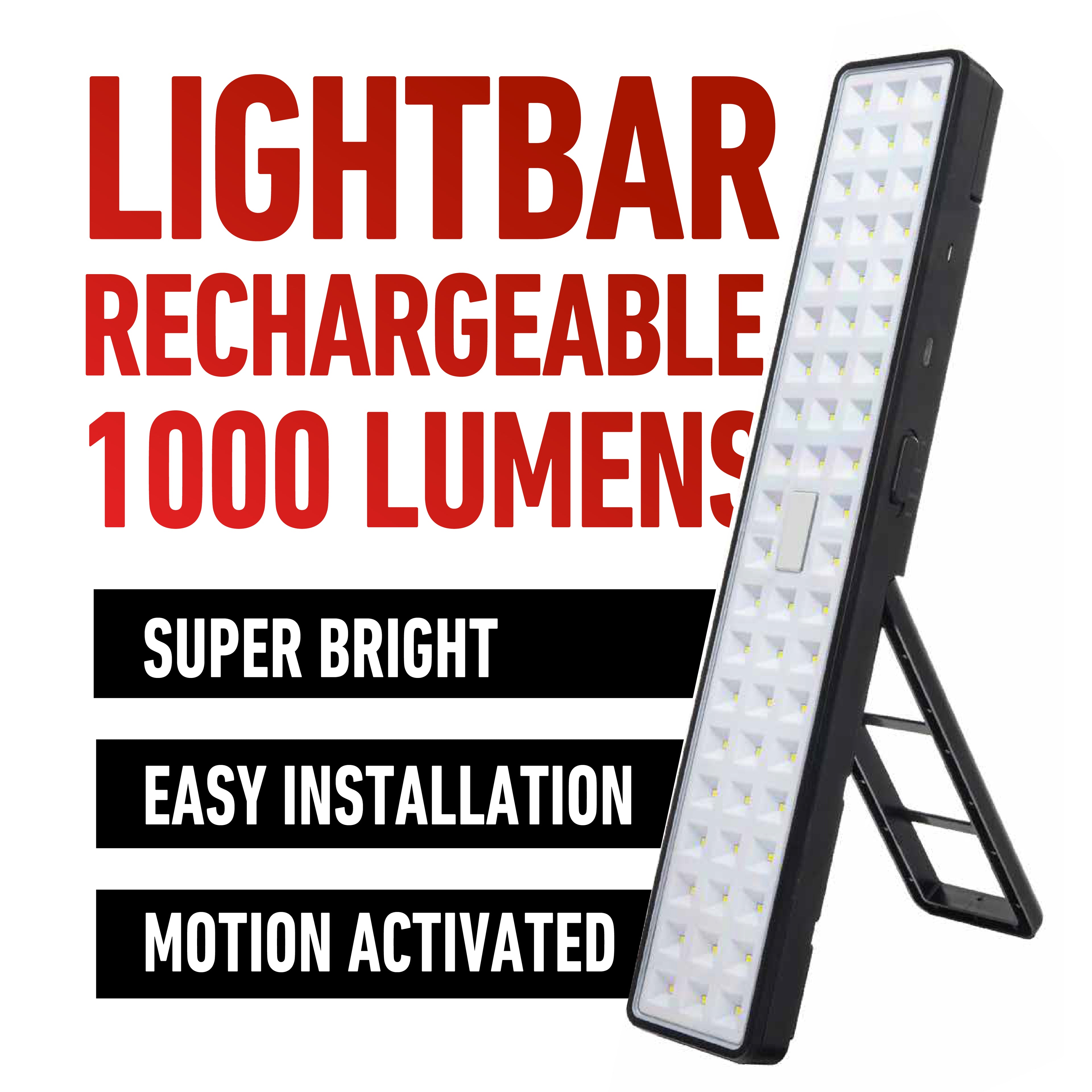 Motion Activated Light Bar 1000 Lumens