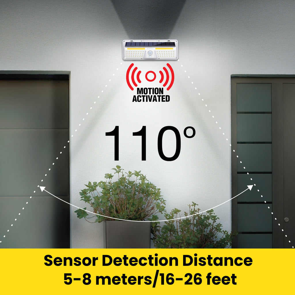 Bionic Solar Wall Light Motion Activated XL