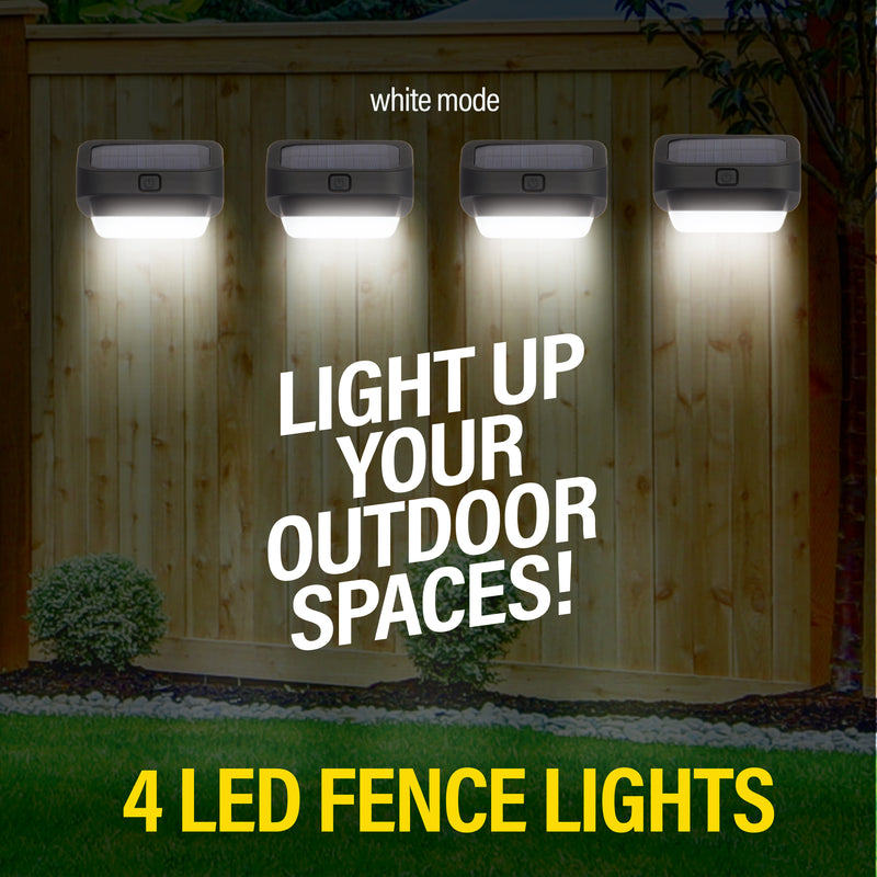Bell + Howell Solar Led Deck/Fence Lights