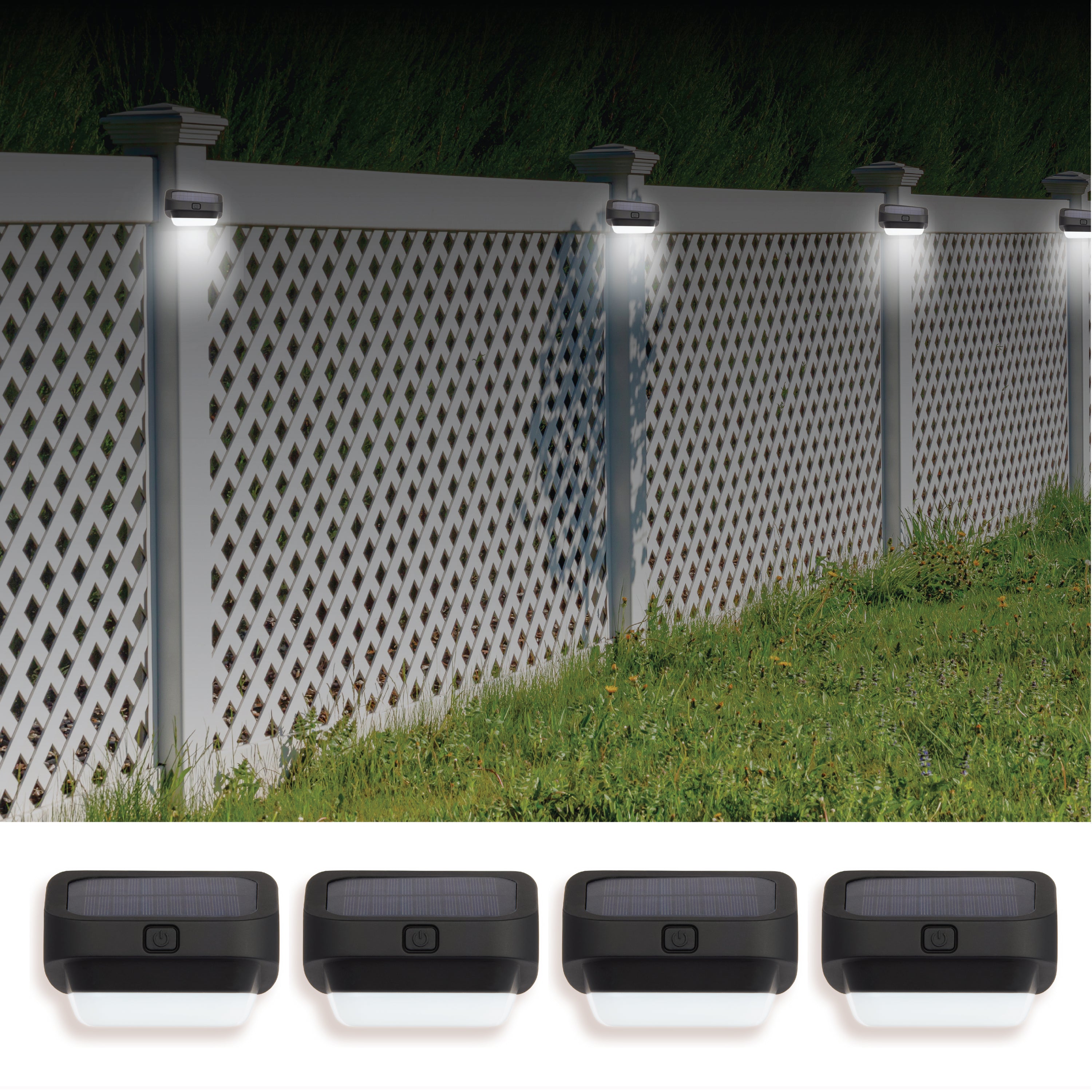 Bell + Howell Solar Led Deck/Fence Lights