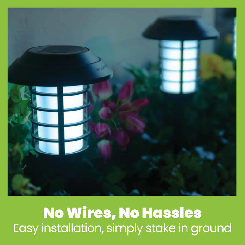 Bell + Howell Color Changing Solar Pathway Lights- 8 PK