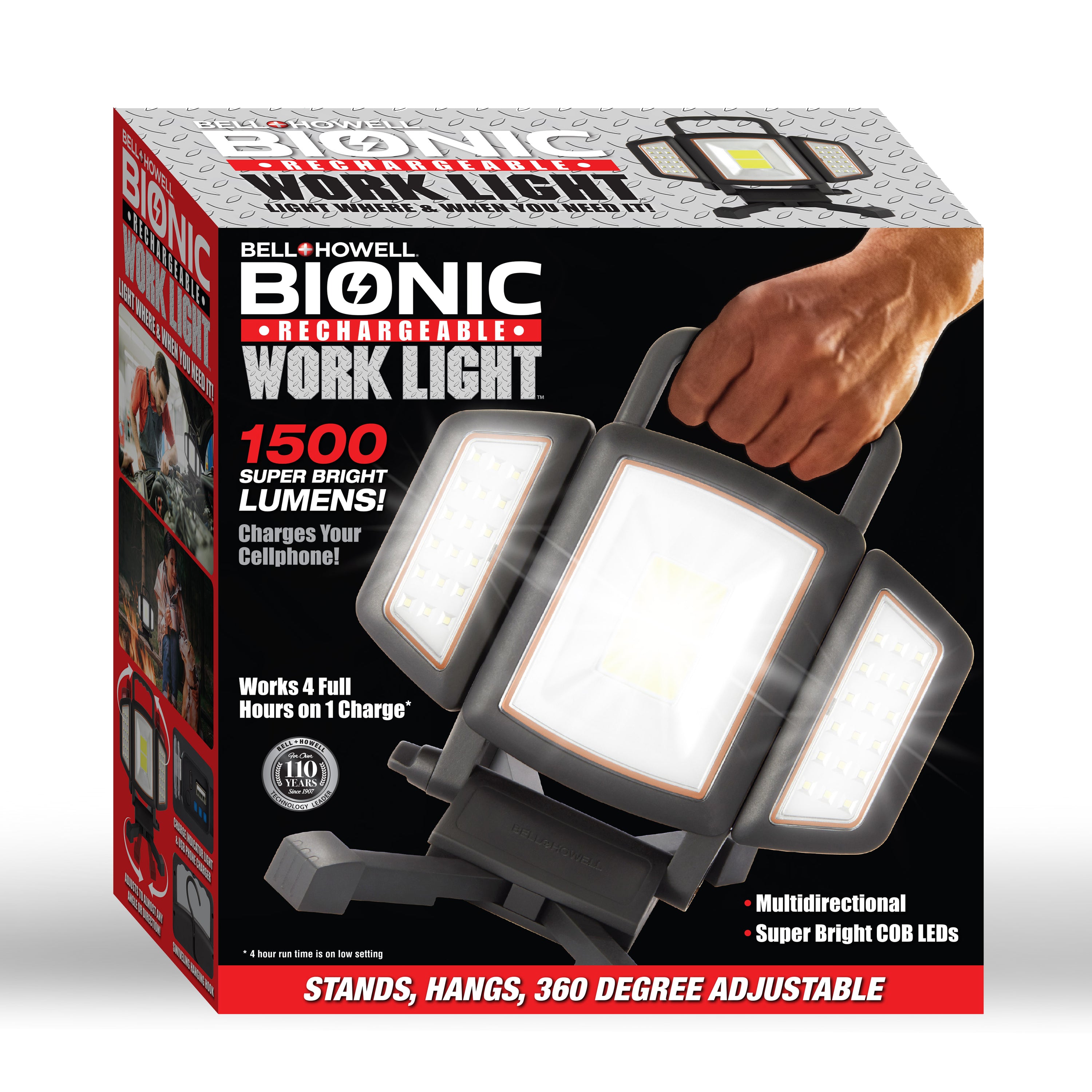 Bionic Solar Work Light 1500 Lumens