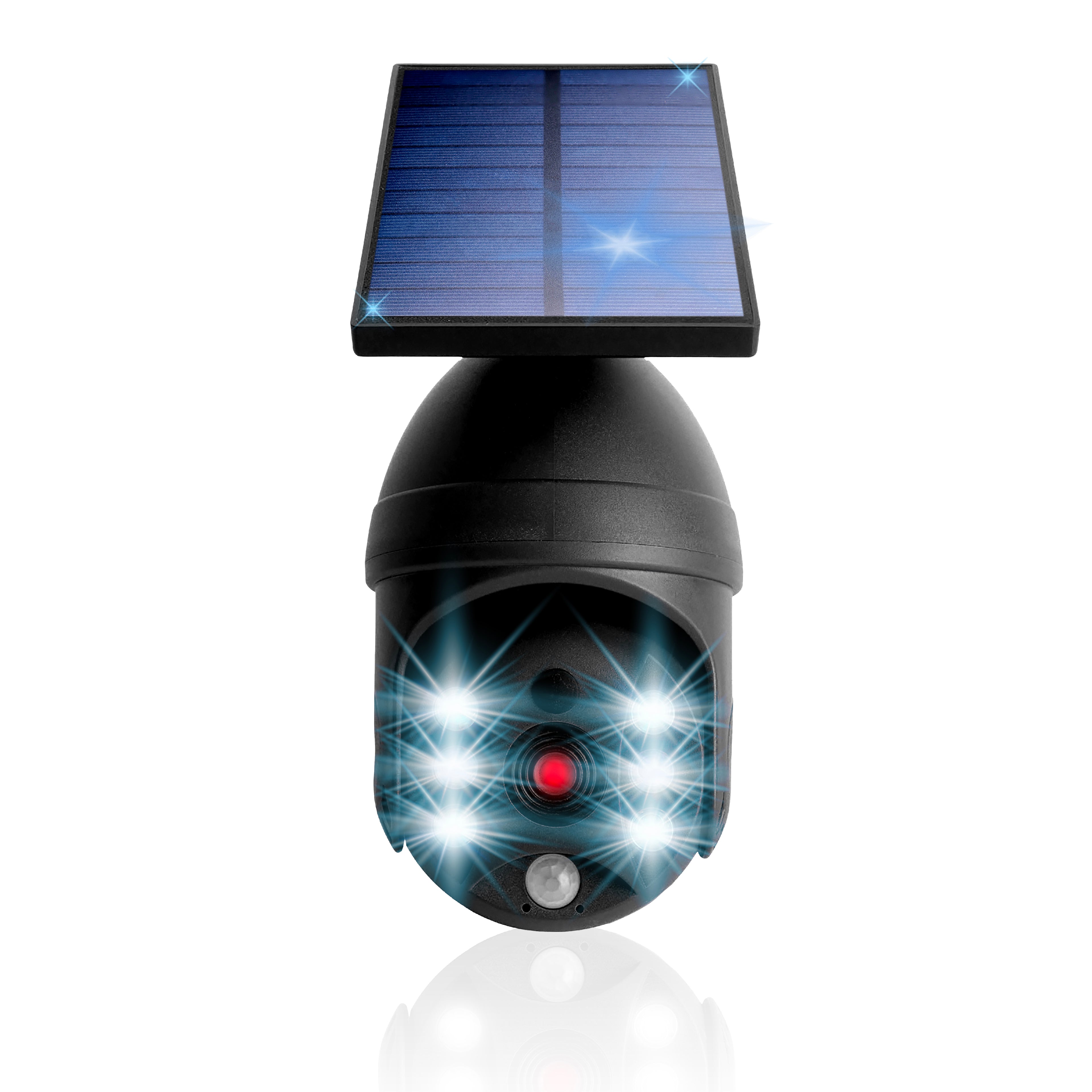 Bell + Howell Bionic Spotlight Security Extreme Solar Powered, Motion Sensor, Red Light - Looks like a security camera!