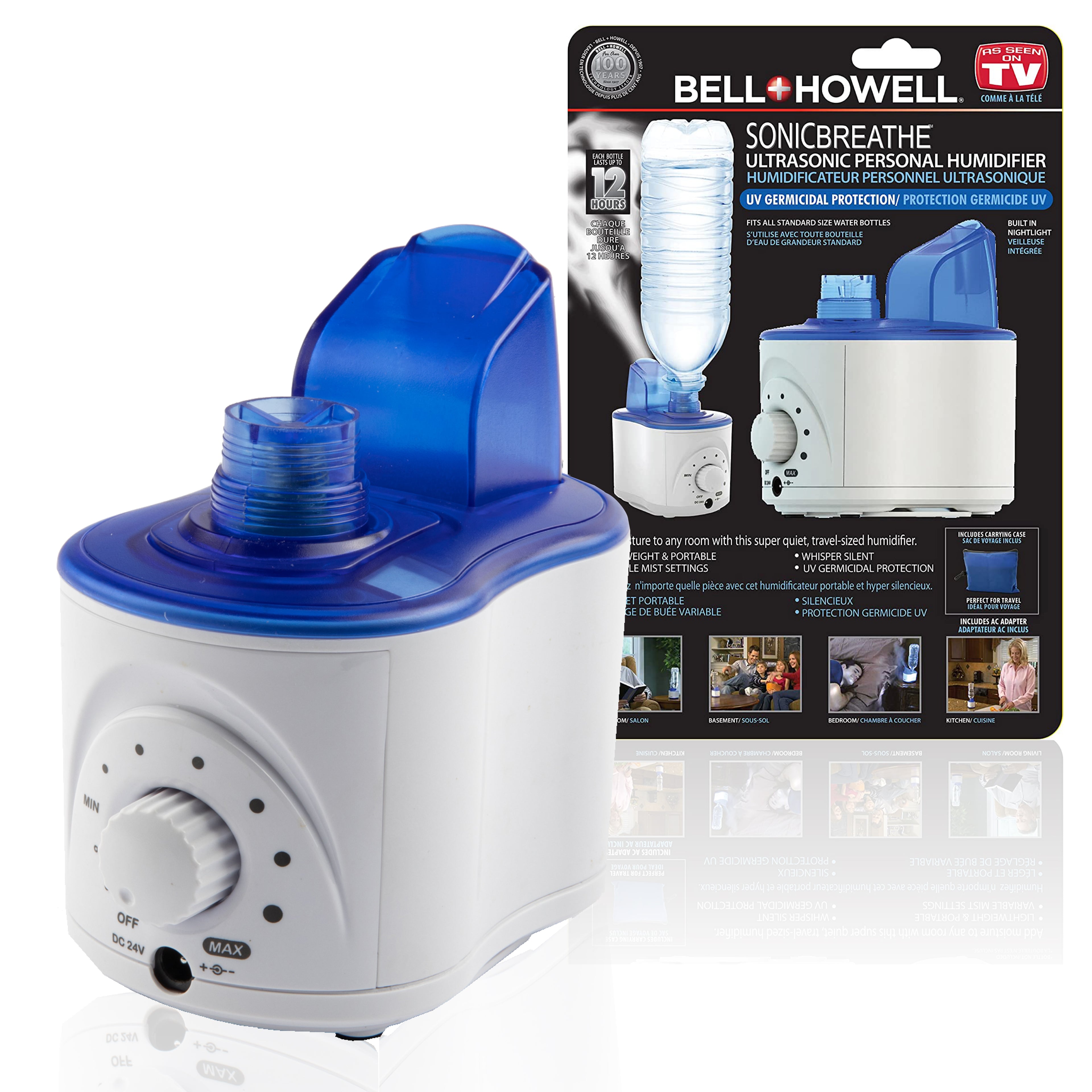Sonic Breathe Ultrasonic portable humidifier