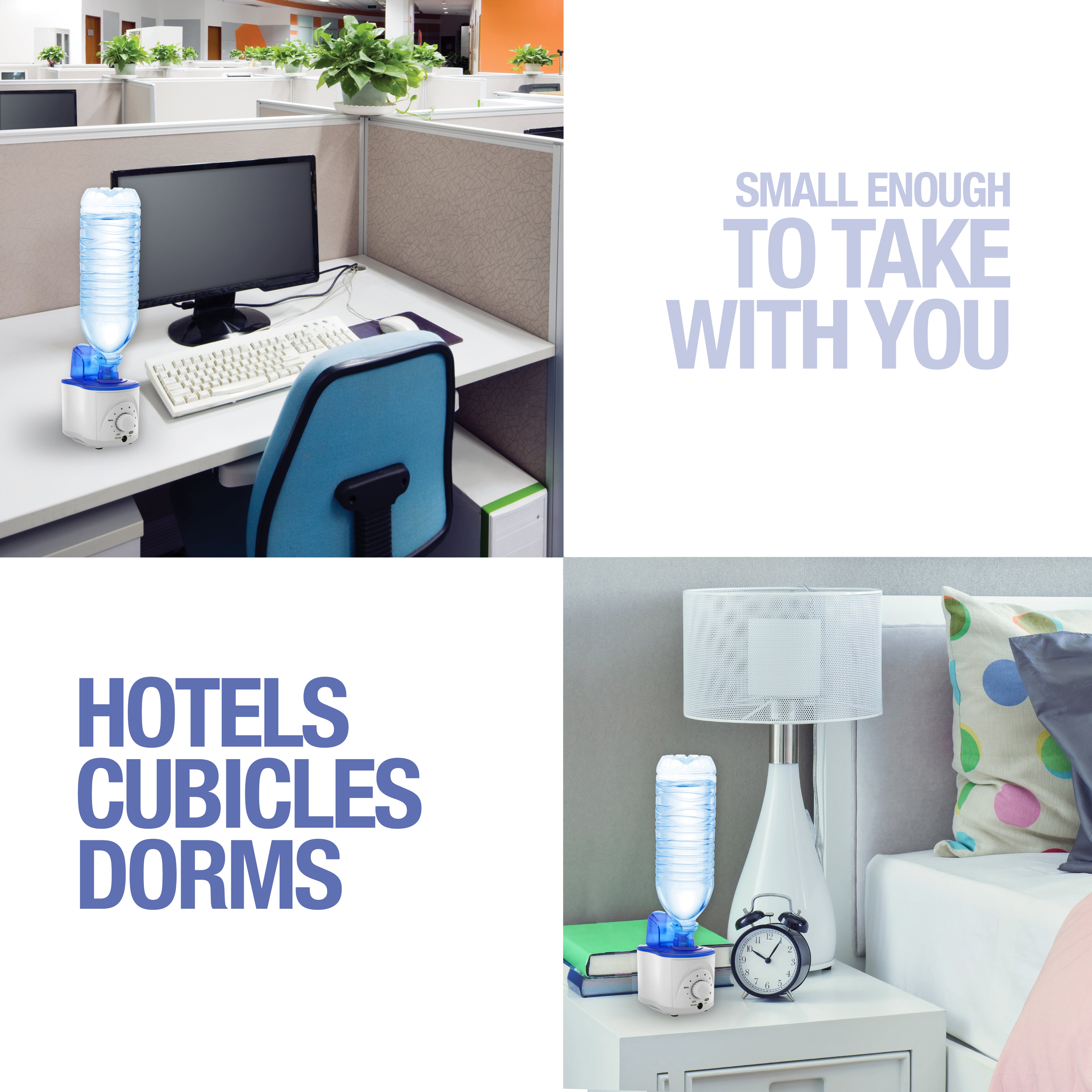 Sonic Breathe Ultrasonic portable humidifier