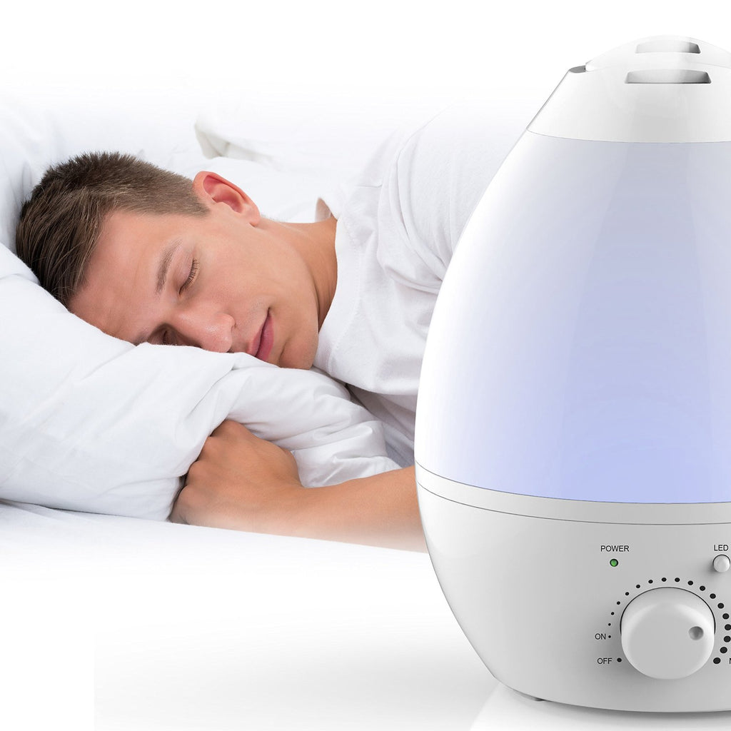 Bell + Howell Ultrasonic Color Changing Humidifier