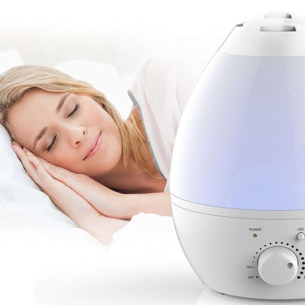 Bell + Howell Ultrasonic Color Changing Humidifier