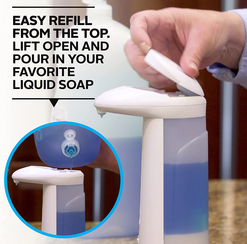 Sonic Soap Motion Activated Soap Dispenser