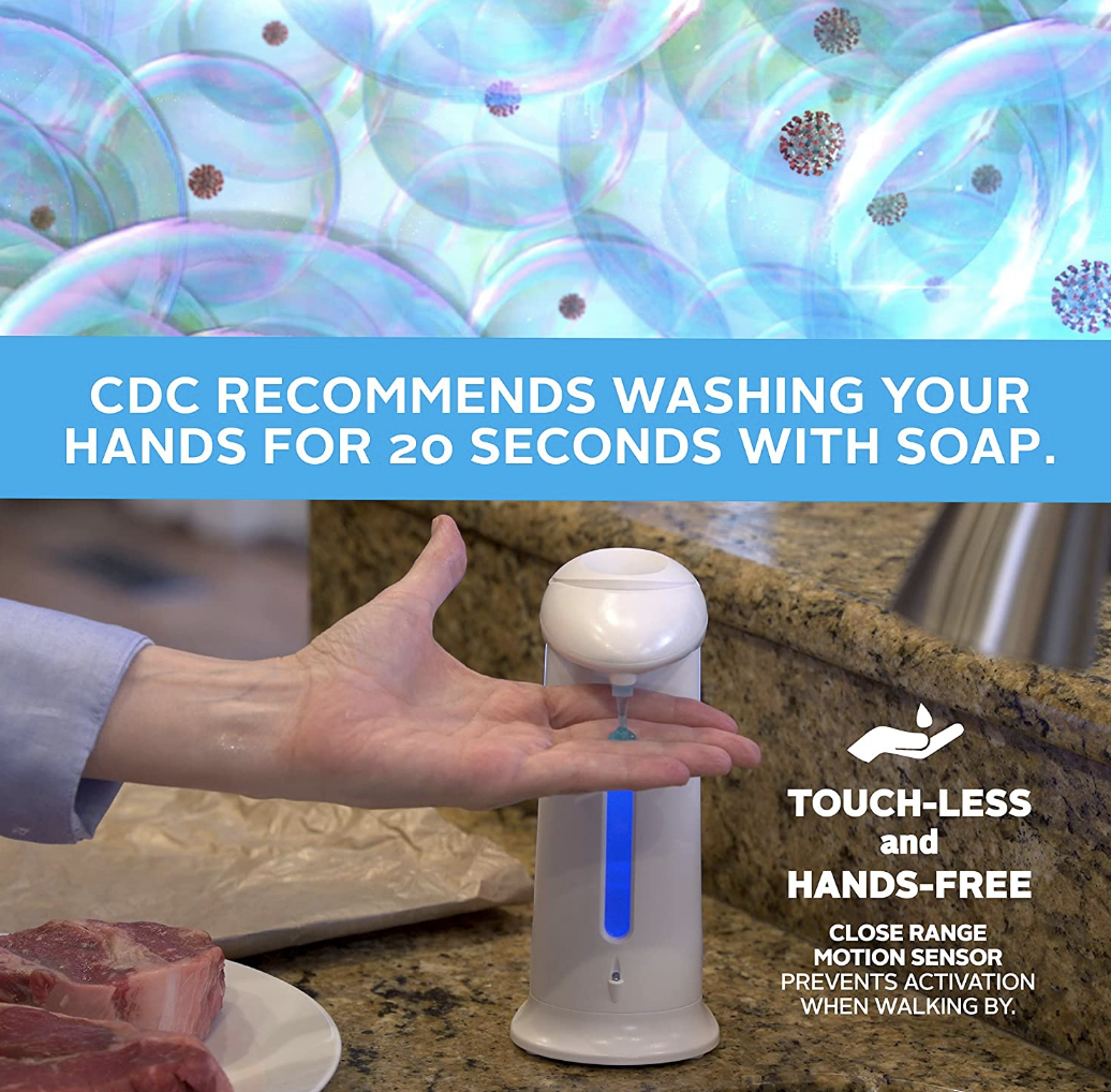 Sonic Soap Motion Activated Soap Dispenser