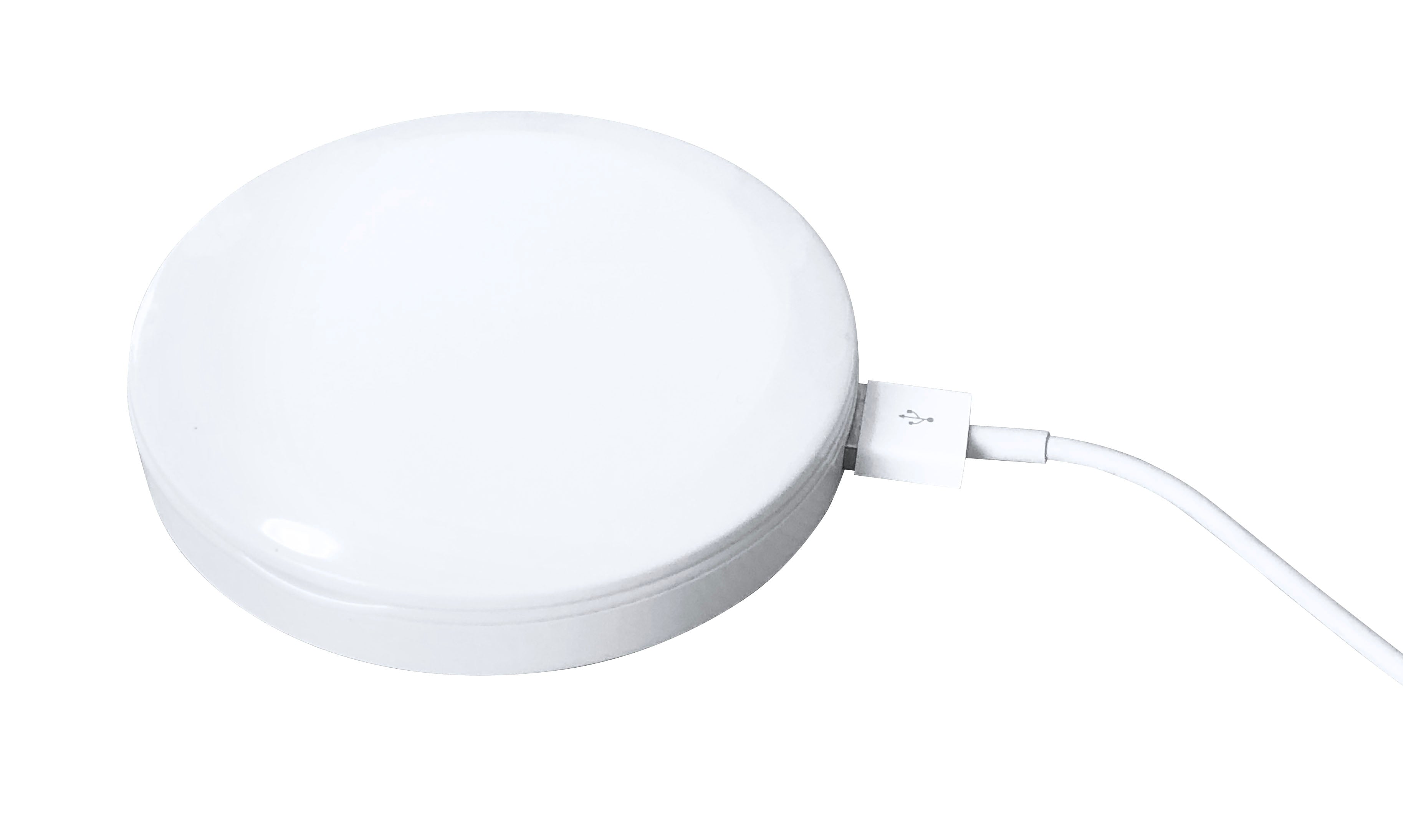 My FoldAway LED portable, lighted makeup mirror with wireless phone charger